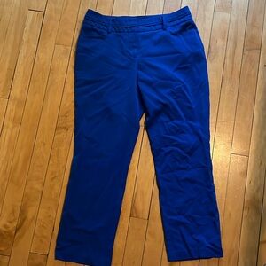 Blue Cropped Pants